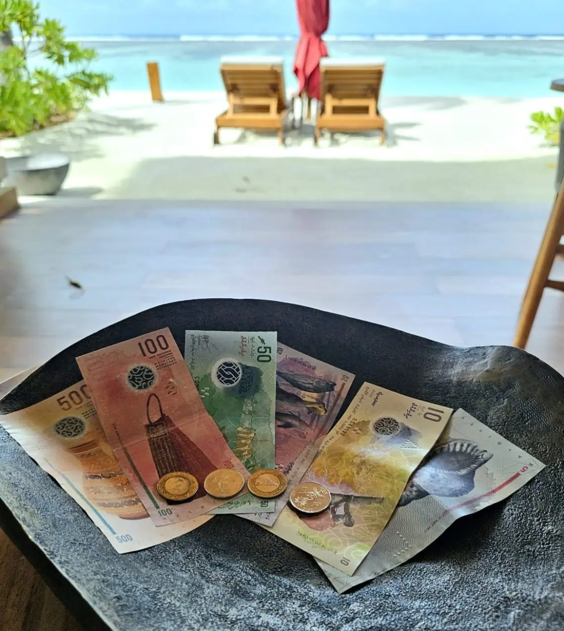 Dinero en Maldivas - Moneda local